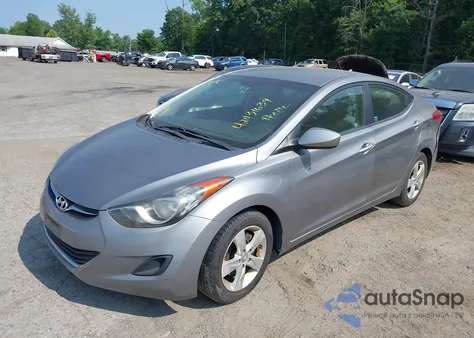 2011 Hyundai Elantra Gls (Ulsan Plant) from USA, damaged, VIN KMHDH4AE5BU138586